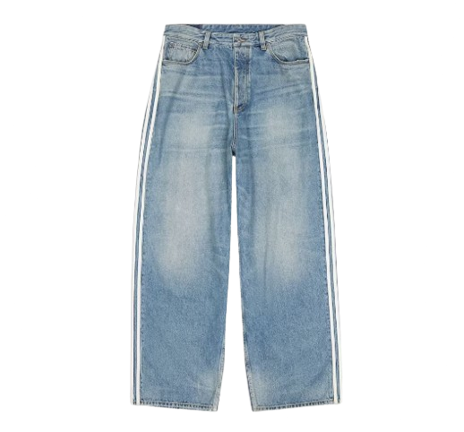 Adidas X Balenciaga Jeans Blue
