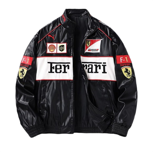 Ferrari Racing Vintage Jacket (Leather)