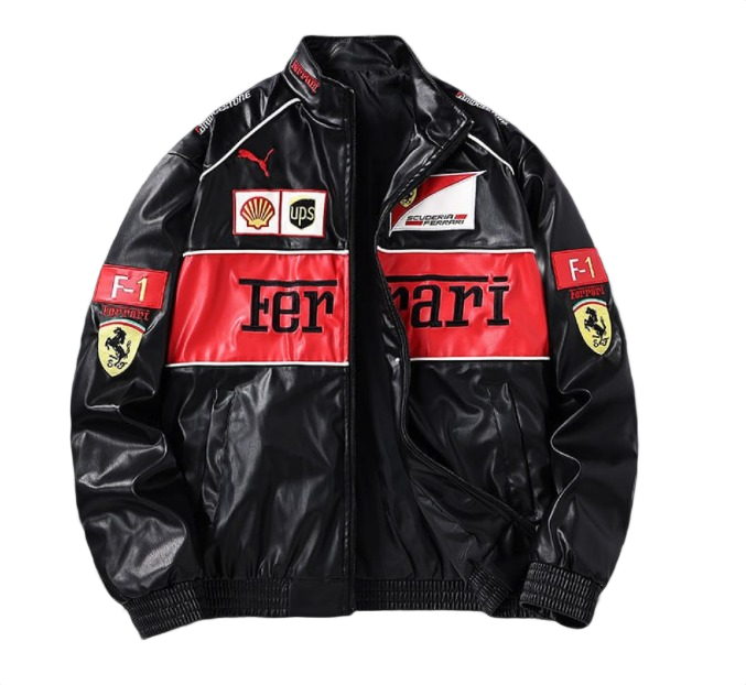 Ferrari Racing Vintage Jacket (Leather)