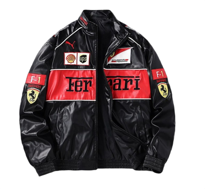 Ferrari Racing Vintage Jacket (Leather)